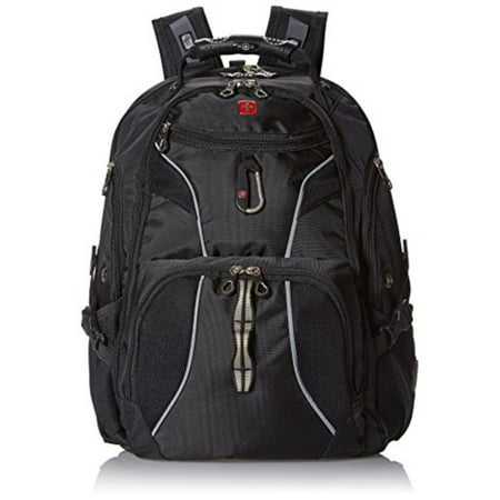 Swiss Gear SA1923 Black TSA Friendly ScanSmart Laptop Backpack - Fits Most 15 Inch Laptops and