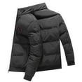 thumbnail image 4 of Jinhomg Warm Puffer Jacket for Women Winter Comfy 7 Heated Zones Heating Coats Unisex Plus Size Hooded Down Jacket Without Battery 90 Percent off Clearance Sale Black L, 4 of 9
