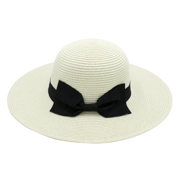 Women Foldable Floppy Wide Brim Straw Sun Hat Travel Packable Adjustable Summer Beach Accessories Hat UV UPF 50  ZZ025