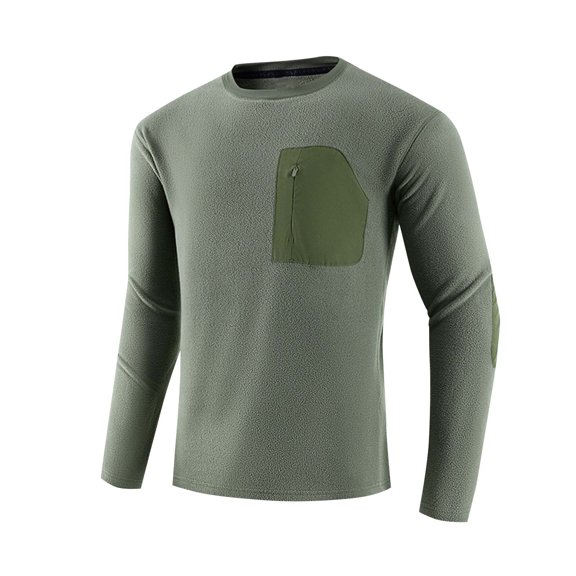 Xzbqbs Mens Casual Sweatshirs Slim Fit Long Sleeve Lightweight Fleece Pullover Tops Crewneck Running Workout Fall Winter Shirts