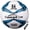 White, variant on Senston Soccer Ball Training Ball Size 5 Official Match Ball blue Adults and Youth with Pump
