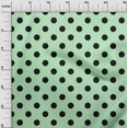 thumbnail image 3 of oneOone Velvet Mint Green Fabric Dots Diy Clothing Quilting Fabric Print Fabric By Yard 58 Inch Wide-QN, 3 of 7