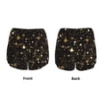 thumbnail image 3 of KLL Casino Pattern Shorts Women,Athletic Shorts High Waisted Running Shorts Pocket Sporty Short Gym Elastic Workout Shorts-XX-Large, 3 of 7