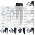 thumbnail image 3 of mihongmao Winter Outfits for Men Sweatsuit 2 Piece Man Half-Zip Training Wear Man Long Sleeve Long Pants Set Sports Track and Field T-Shirt Running Fitness Set Navy 3X, 3 of 6