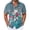 Multicolor#10, variant on MELDVDIB Mens Summer Vacation Shirts Button-Up Turn-Down Collar Short Sleeve Tops Tropical Printed Loose Holiday Beach Shirts with Pocket