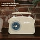 thumbnail image 4 of Radio portátil ByronStatics AM FM Vintage Retro Cream, 4 of 7