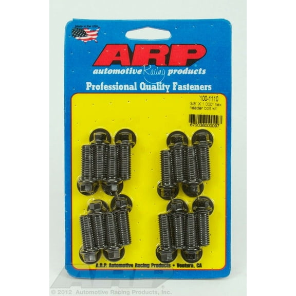 ARP INC. 100-1110 3/8 X 1.000IN HEX HEADER BOLT KIT