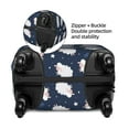 thumbnail image 4 of Lsque Cute Sheep 1 Printed Luggage Cover, Travel Luggage Protector,Scratch and Dirt Resistant, Fits 18-32 Inch Luggage - X-Large, 4 of 9