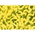 thumbnail image 1 of Ahgly Company Indoor Rectangle Abstract Yellow Modern Area Rugs, 2' x 4', 1 of 1