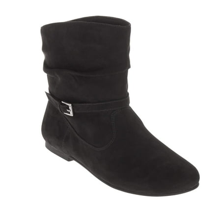 canvas slouch boots