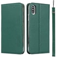 thumbnail image 2 of SailorTech for iPhone X Wallet Case, iPhone Xs Litchi Grain Texture Leather Case Flip Folio Case with Built-in Card, 2 of 5