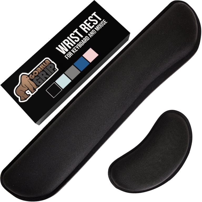 Gorilla Grip Gel Memory Foam Wrist Rest 2-Piece Set photo 1