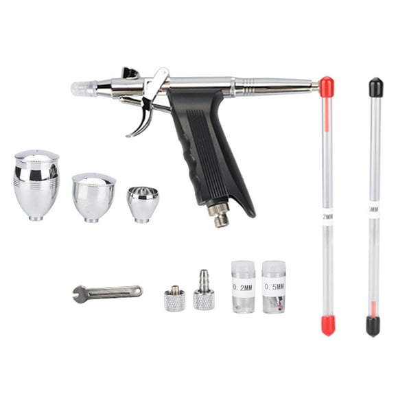Kit de aerógrafo de pintura, aerógrafo de doble acción, compresor, pulverizador, aerógrafo, aerógrafo de doble acción, mejore su experiencia