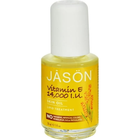 Jason Vitamin E Beauty 14,000 IU Skin Oil 1 oz (Pack of