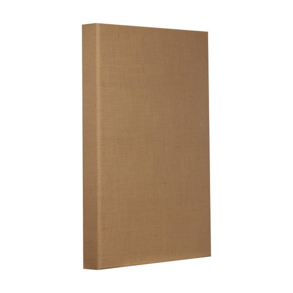 ATS Acoustics Sound Absorbing Noise Dampening Acoustic Panel Wall Treatment 24" x 36" x 4" Beveled Edge (Natural)