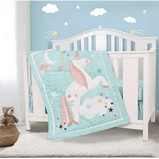 Unicorn crib bedding walmart cheap