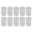 thumbnail image 2 of 10pcs Beaker Borosilicate Glass Clear Scale Laboratory Beaker For Academic Industrial Experiment 10ml, 2 of 5