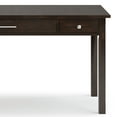 thumbnail image 5 of Simpli Home Avalon SOLID WOOD Contemporary 60 inch Wide Large Desk in Tobacco Brown, 5 of 10