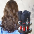 thumbnail image 3 of 5pcs Professional Hair Salon Kit Includes Comb Mirror Anti Static Hairbrush for Hair Care Styling Red, 3 of 8