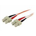 thumbnail image 1 of StarTech.com 2m Fiber Optic Cable - Multimode Duplex 50/125 - OFNP Plenum - SC/SC - OM2 - SC to SC Fiber Patch Cable - Patch cable - SC multi-mode (M) to SC multi-mode (M) - 2 m - fiber optic - duplex - 50 / 125 micron - OM2 - molded, plenum - orange - for P/N: PEX1000MMSC2, 1 of 3