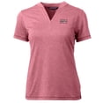 thumbnail image 2 of Women's Cutter & Buck Cardinal Louisiana Ragin' Cajuns Forge Blade V-Neck Top, 2 of 3