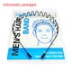 thumbnail image 5 of Diademas antideslizantes Jumpingount para hombres Suministros de salón negro, 5 of 6