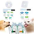 thumbnail image 2 of Cat Water Fountain Filters of Pet Fountain Replacement Filter for Most Automatic Pet Cat Dog Water Fountain Dispenser（White 4 PCS), 2 of 7