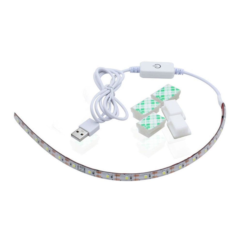 Light Strip,5V 6500K 30cm LED Lighting Strip K Light Strip Sleek Aesthetic