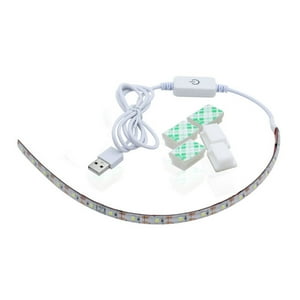Bande lumineuse,5V 6500K 30cm LED Strip d'éclairage K Strip léger Sleek Esthétique
