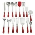 thumbnail image 2 of The Pioneer Woman Frontier Collection 15-Piece All in One Kitchen Utensil Set, Red, 2 of 19