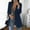 Navy, variant on purcolt Women's Plus Size Casual Solid Long Blazers Open Front Long Sleeve Lapel Pocket Work Office Blazer Jackets Business Blazer Oversized Cardigan Overcoat Suit