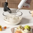 thumbnail image 6 of CURYMAY Wireless Electric Egg Beater - 3-Speed Hand Mixer with 2 Stainless Steel Whisks,Usb Rechargeable,Portable Handheld Blender for Eggs,Cream,Batter - Ergonomic Kitchen Mixing Tool, 6 of 7