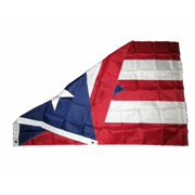 4x6 Embroidered Sewn Puerto Rico 210D Nylon Flag 4'x6' Heavy Duty Strong