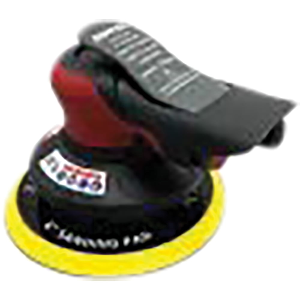 AirCat 6 Inch Composite 3/8 Inch Orbital Nonl Vacuum Palm Sander