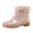 Khaki, variant on Ankle Rain Boots for Women Rubber Waterproof Non Slip Fashion Outdoor Work Garden Shoes