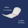 thumbnail image 2 of Covidien Curity Maternity Pads, Super Absorbency, 3 in x 11 in, 24 Count, 12 Packs, 288 Total, 2 of 5