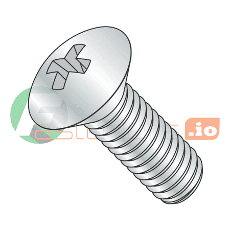 

6-32 x 1/2 Machine Screws / Phillips / Oval / Steel / Zinc (Quantity: 10 000 pcs)
