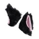 thumbnail image 3 of Accesorios de casco de decoración de orejas de felpa para niños, niños pequeños y adultos Fácil de instalar Adhesivo de regalos creativos Negro Yotijar Sombrero Pegatina, 3 of 8
