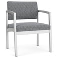 thumbnail image 1 of Fauteuil d'Appoint Surdimensionné en Acier Lenox pour Réception / Acier Argenté / Gris, 1 of 5