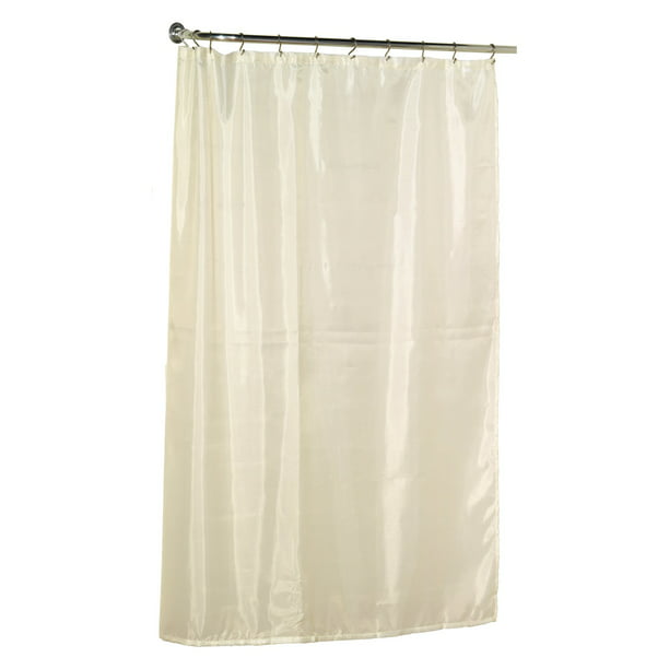 Extra Long 96 Polyester Fabric, 96 Long Fabric Shower Curtain Liner