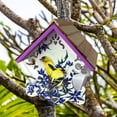 thumbnail image 3 of Love Nest Bird Feeder - Goldfinch & Clematis Print, 3 of 5