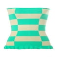 thumbnail image 3 of Women Vintage Basic Ribbed Knit Tank Top Halter Backless Sleeveless Crop Top Summer Camisole Vest Top, 3 of 6