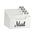 thumbnail image 5 of Mail Organizer Letter Sorter Envelope Holder Rustic Wood Design Large Capacity Home Office Desk Use, 5 of 9
