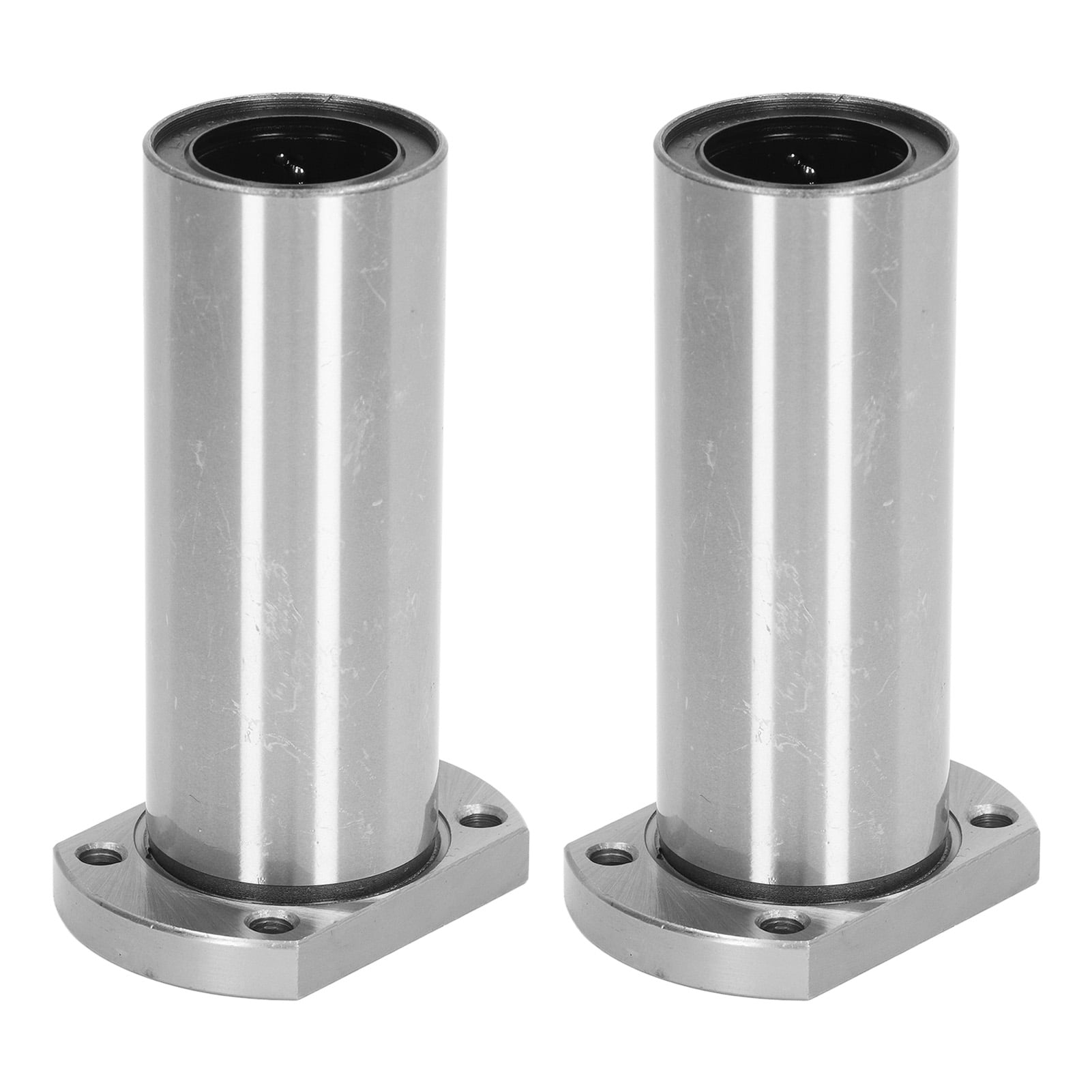 Oval Flange Linear Ball Bearing, Steel Linear Motion Bearing Low Work