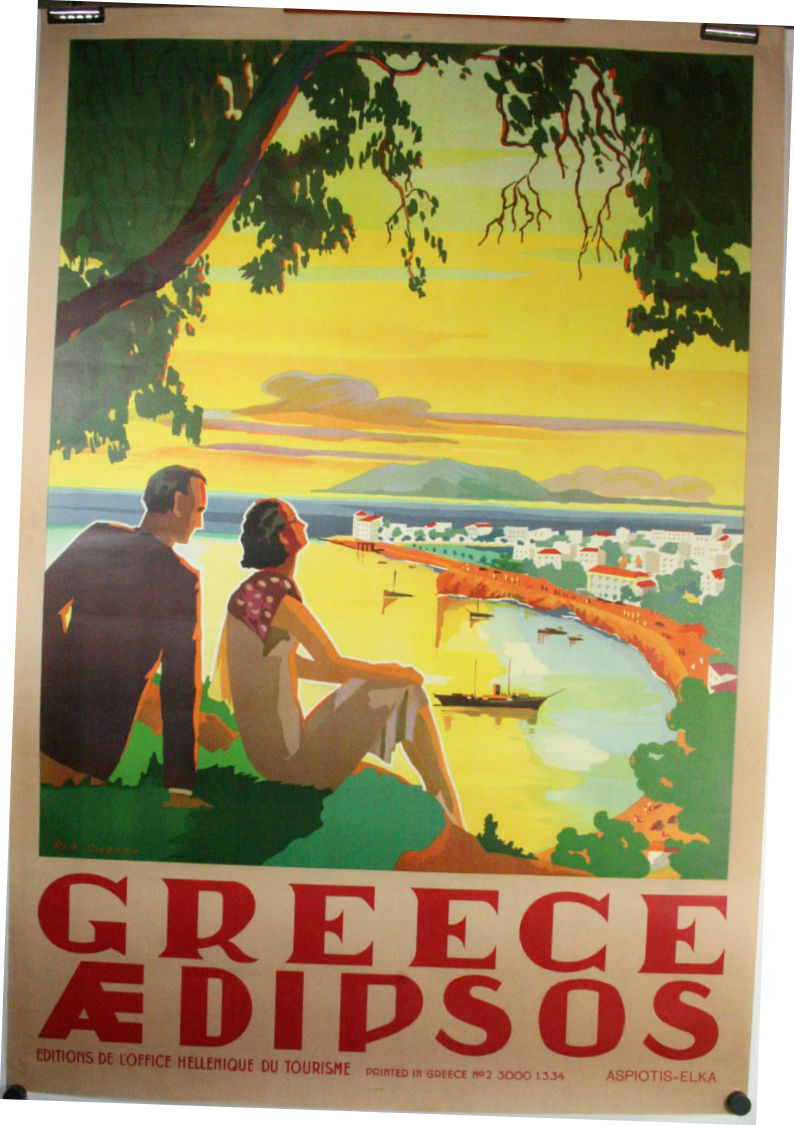 Greece Poster 24in x36in Art Poster 24x36 Unframed, Age Adults