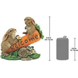 Design Toscano Bunny Bunch Welcome Sign Statue - Walmart.com