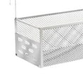 thumbnail image 6 of WeiLaiKeQi Bedside Hanging Organizer Sturdy Bed Metal Storage Basket for Book Desk Home White, 6 of 7