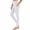 White, variant on PInxai Leggings with Pockets for Women High Elastic Waisted Yoga Pants Stretchy Workout Skinny Leg Gym Pants,White,XL