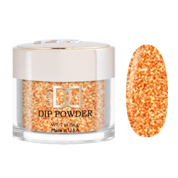 DND Dap Dip Powder Matching Gel & Lacquer 2 oz #481 Burst of Gold