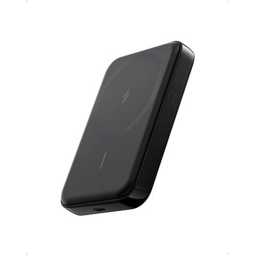 Anker 321 MagGo Battery (PowerCore Magnetic 5K), 5,000mAh Magnetic Wireless Portable Charger, Compatible with iPhone 14/13/12 Series (Black)